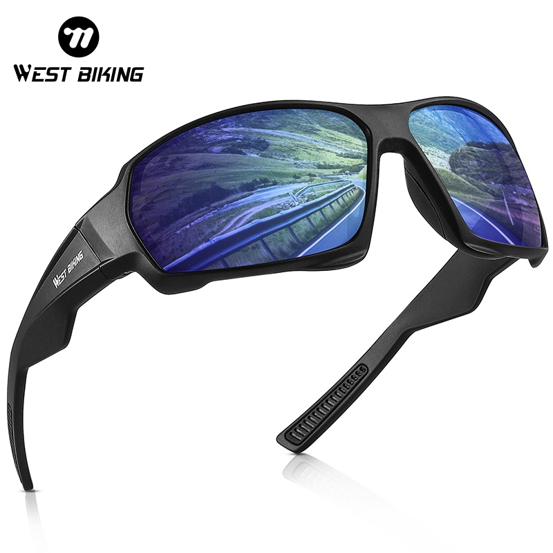 Fishing Sunglasses Polarized - Поляризационные велосипедные очки WEST BIKING UV400,
