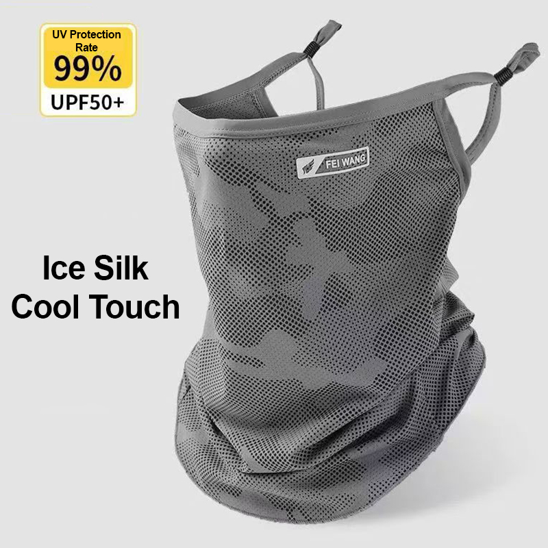 Fishing Mask Sun Protection - Многофункциональная маска-балаклава для лица и шеи