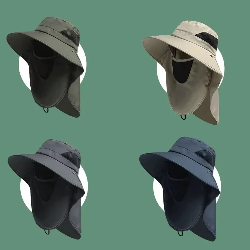 Fishing Hat - Летние солнцезащитные шляпы с защитой от