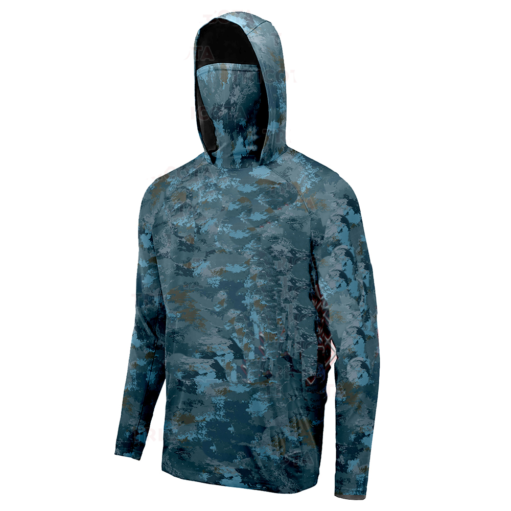 Fishing Hoodie - Рыболовная рубашка с защитой UPF 50